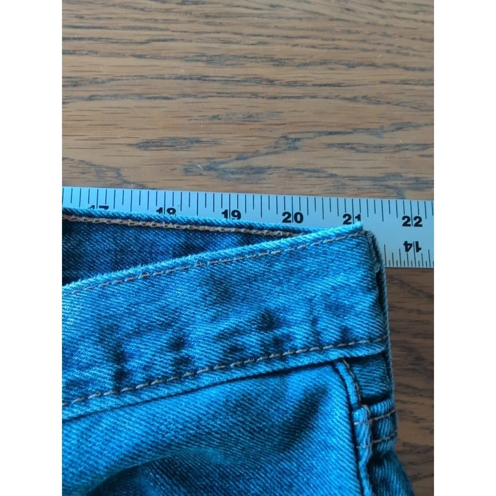 Levi 550 Jeans Mens 42x32 Relaxed Straight Leg Med Blue Wash 100% Cotton Classic